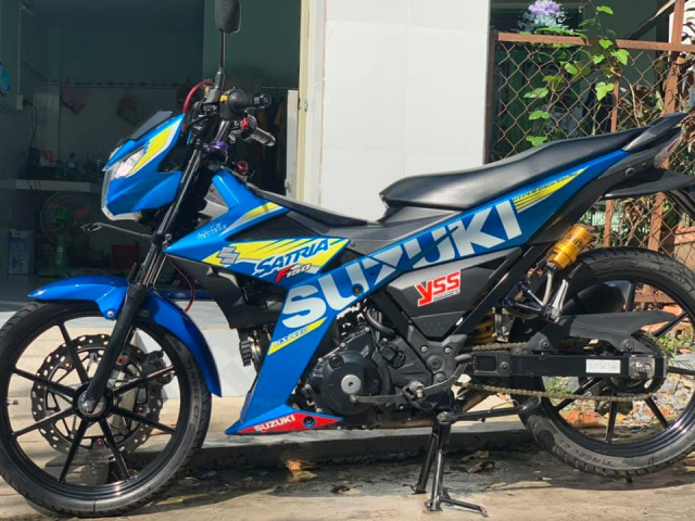 Satria 150 dep ngat ngay sao khi duoc don het hoan toan - 8