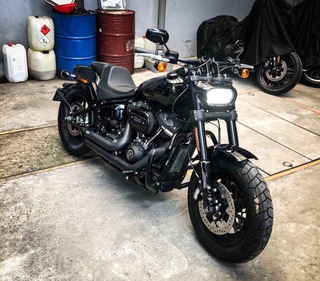 Harley Davidson FatBob 114 2019 Xe Moi Dep Leng Keng