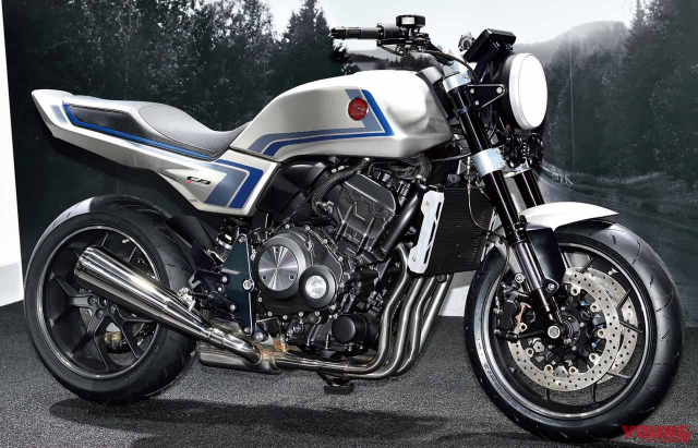 Honda CBX400F tiet lo hinh anh render moi nhat - 4