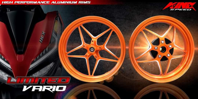Kingspeed nha hang mam CNC danh cho Vario nhu H2