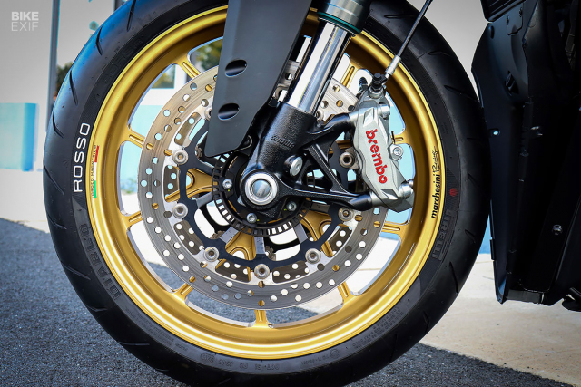 Ducati Panigale lot xac phong cach Cafe Racer tu Jett Design - 5