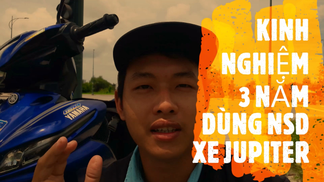 Dung 2M Vlog YAMAHA JUPITER KINH NGHIEM SU DUNG NHONG SEN DIANSD XE MAY JUPITER SAU GAN 3 NAM