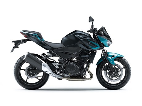 Kawasaki Z400 2021 xuat hien voi ban mau la mat - 4
