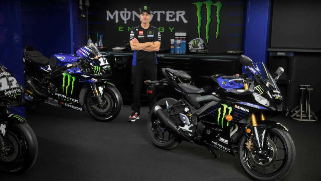Yamaha R3 Monster Energy MotoGP Edition 2021 chinh thuc ra mat - 3