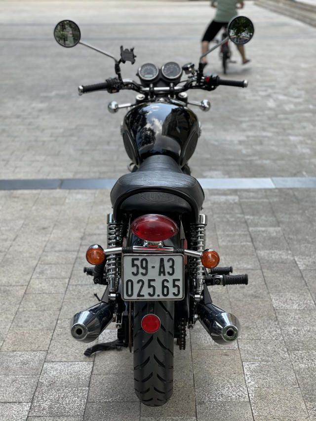 _ Moi Ve xe Triumph Bonneville T100 SE Dang ky lan dau 2013 HQCN odo dung 20000km xe dep - 7