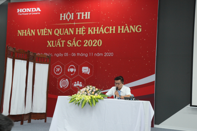 Honda Viet Nam to chuc Hoi thi Nhan vien Quan he Khach hang xuat sac nam 2020 - 12