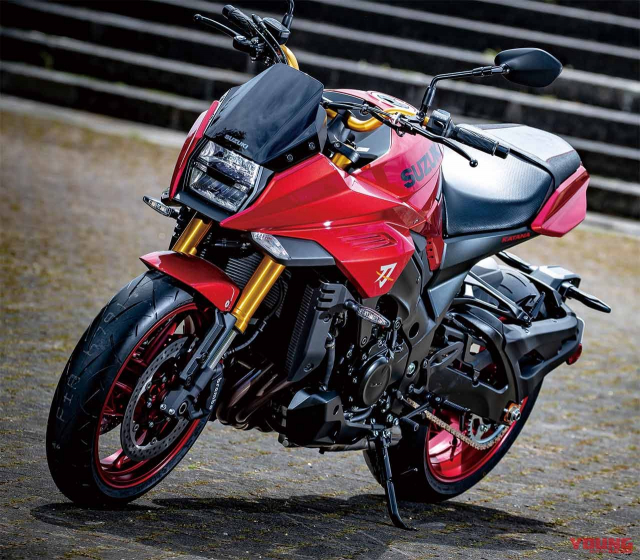 Suzuki Katana RED san sang ra mat voi so luong chi 100 chiec