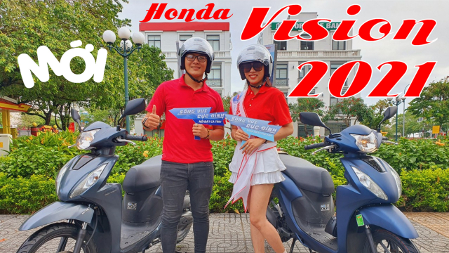 Honda Vision 2021 va Honda Vision 2020 khac nhau diem gi Tieu SH Cung Xem Xe moi
