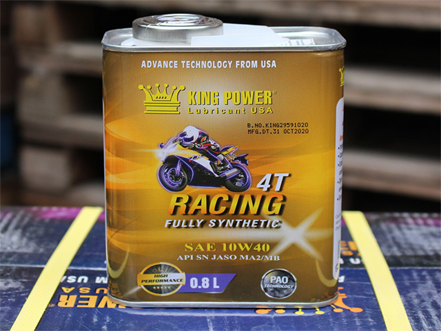 Nhot King Power Racing 10W40 4T gia si tai Ho Chi Minh