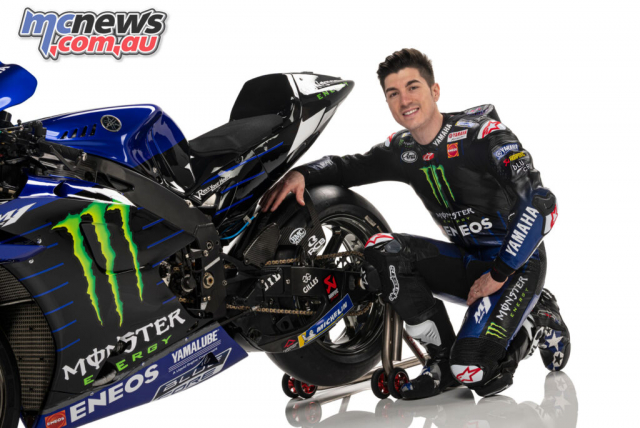 Ra mat doi Yamaha Monster Energy 2021 trong mua giai MotoGP 2021 - 3