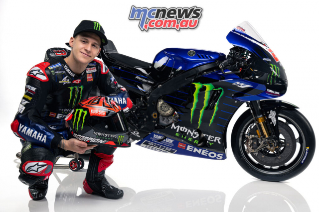 Ra mat doi Yamaha Monster Energy 2021 trong mua giai MotoGP 2021 - 5