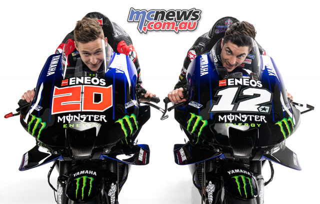 Ra mat doi Yamaha Monster Energy 2021 trong mua giai MotoGP 2021 - 9