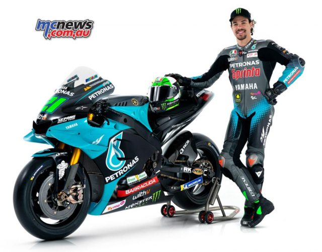 Petronas SRT MotoGP 2021 ra mat voi doi hinh Valentino Rossi va Franco Morbidelli - 8