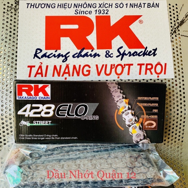 Sen RK 428 ELO ORing 132L Sen Phot Cao Su 132 Mat Chinh Hang RK Takasago Thuong Hieu Nhat Ban - 4