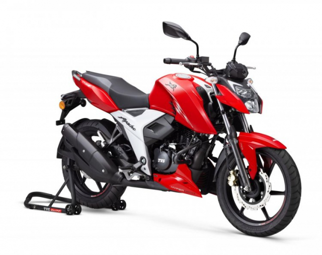 TVS Apache RTR 160 4V Xe ngau nhieu trang bi nhung gia chi 35 trieu - 12