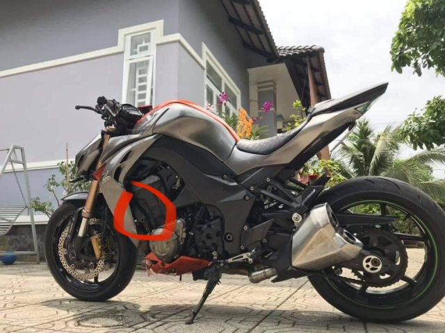 Cho chay thu Z1000 chu xe MAT TRANG vi cu BIP khong ai ngo - 4