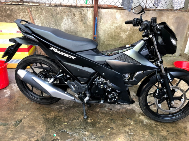 Gl Satria chinh chu dang ki t122019 odo 5k lay vario or ab den - 2