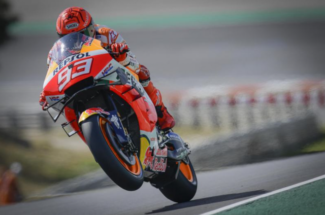 Marc Marquez tro lai voi phong do ngoan muc tai Portimao - 5