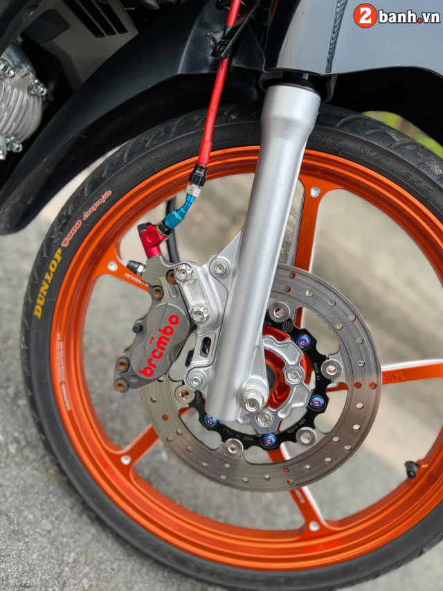 Wave 125 do dep xuat sac voi phong cach Hac Y Nhan - 9