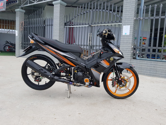 Exciter 135 do khung nhu mot sieu xe voi dan do choi Billet gia tri - 15