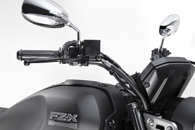 Xe côn tay Yamaha FZX giá từ 1600 USD thiết kế giống XSR155