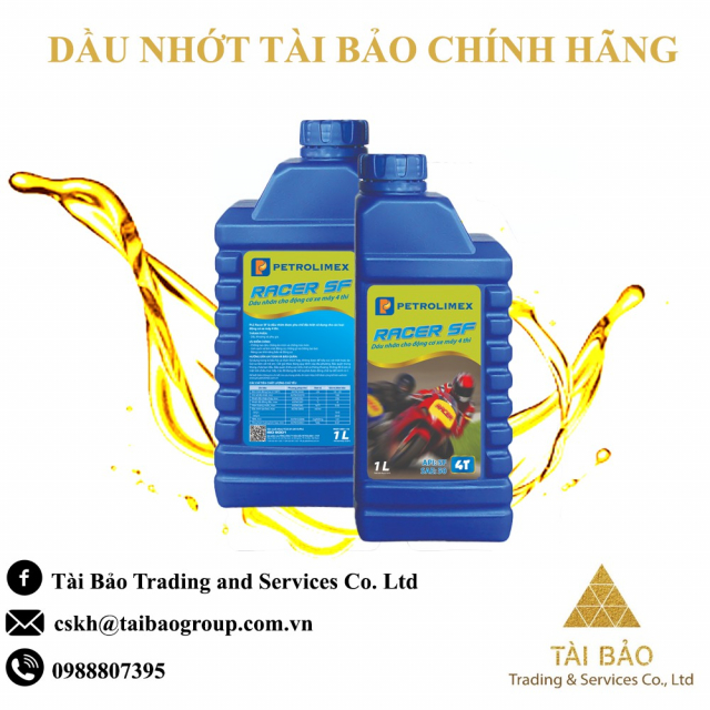 Dau nhot xe so Petrolimex PLC RACER 50 SF Chinh Hang