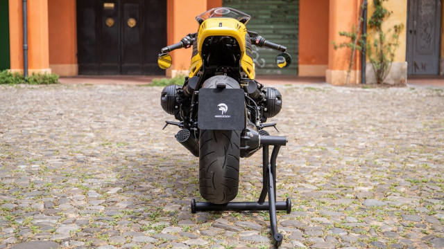 BMW RnineT do theo phong cach xe dua retro - 10
