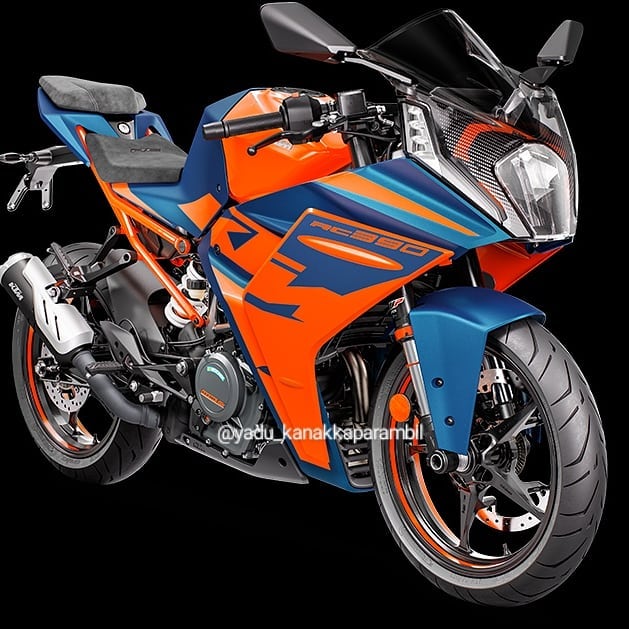 Chi tiet KTM RC 390 2022 lo dien gay nhieu that vong - 3