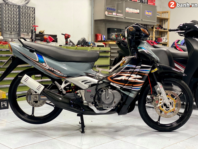 Sieu cop Satria 120 lot xac hoan toan voi phong cach tan thoi - 12