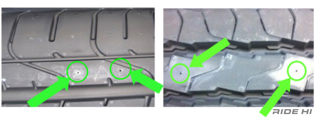 Tìm hiểu ý nghĩa các lỗ xuất hiện trên lốp xe Pirelli hiện nay