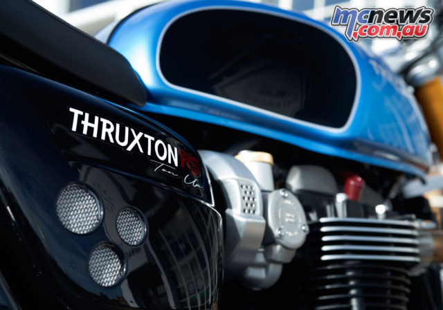 Triumph Thruxton RS Ton Up Special Edition ra mat ton vinh huyen thoai nhung nam 1950 - 6