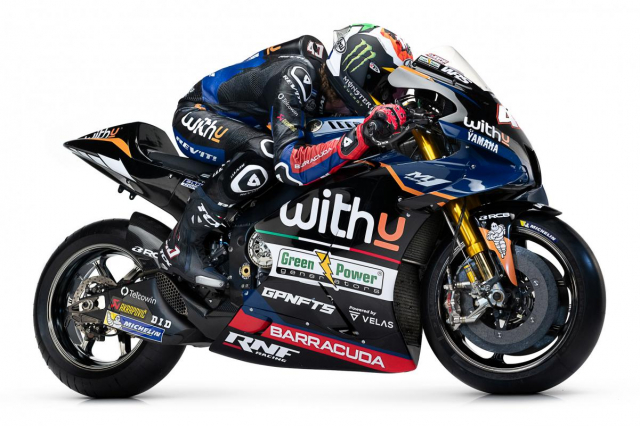 Doi dua WithU RNF Yamaha ra mat mua giai MotoGP 2022 cung su tro lai cua Dovizioso - 3
