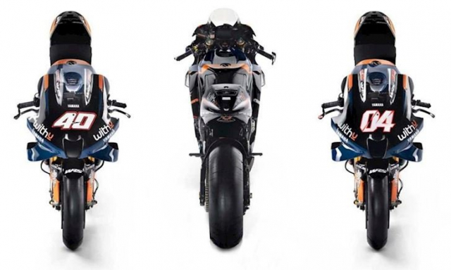 Doi dua WithU RNF Yamaha ra mat mua giai MotoGP 2022 cung su tro lai cua Dovizioso - 6