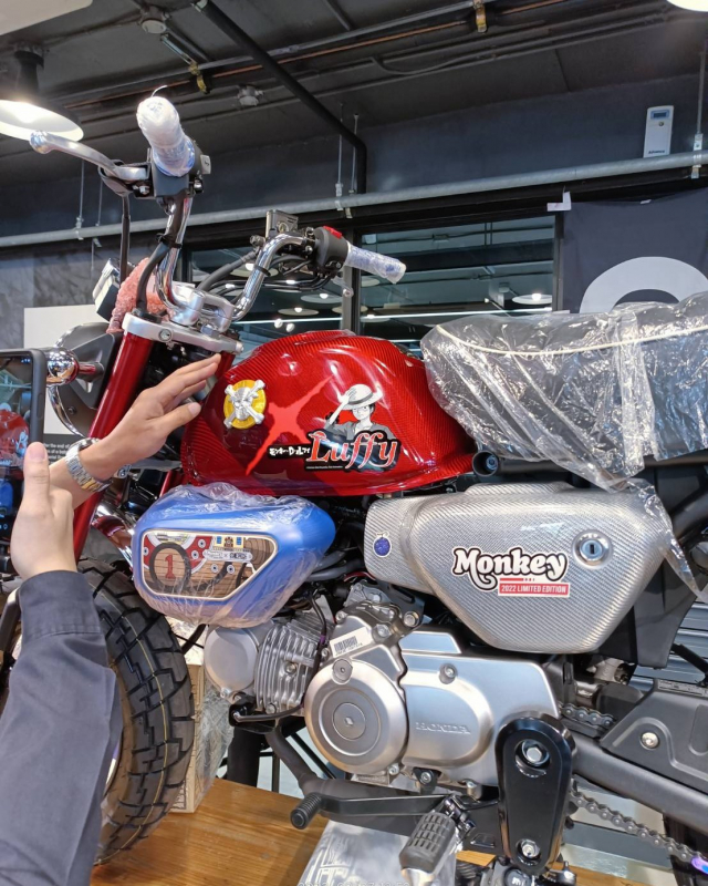 Honda Monkey 2022 tung ra phien ban gioi han chi 300 chiec tren toan dia cau - 9