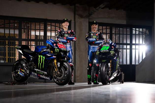 Monster Energy Yamaha MotoGP 2022 ra mat mau sac moi - 3