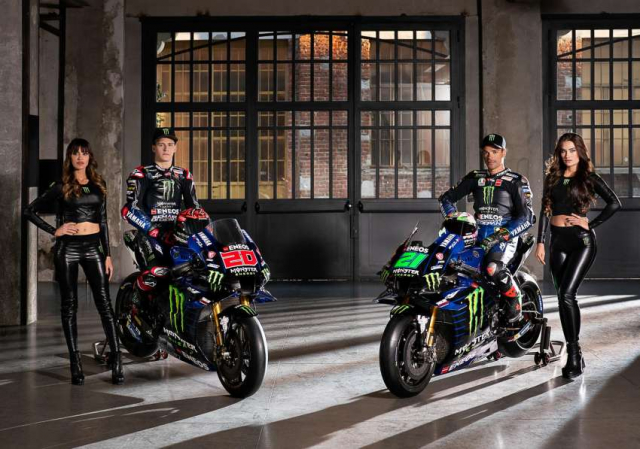 Monster Energy Yamaha MotoGP 2022 ra mat mau sac moi - 7