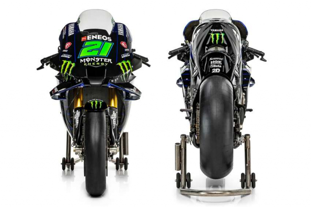 Monster Energy Yamaha MotoGP 2022 ra mat mau sac moi - 9