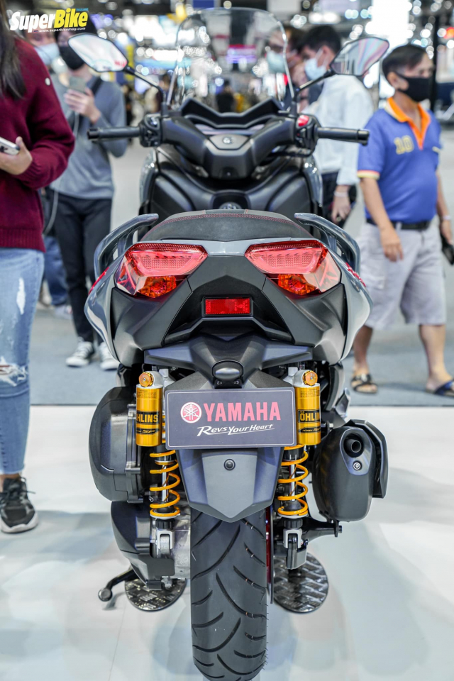 Chi tiet Yamaha XMAX SP 2022 trang bi phuoc Ohlins trinh lang - 11