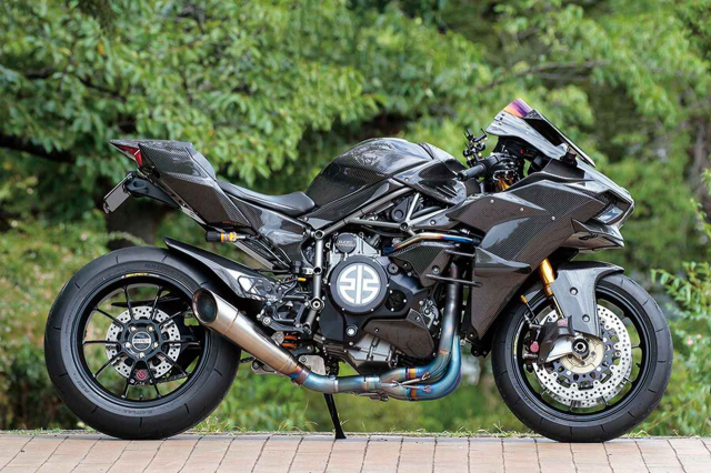 Kawasaki Ninja H2 tiền tỷ độ hầm hố với phong cách xe đua cực ngầu  Tạp  chí Giao thông vận tải