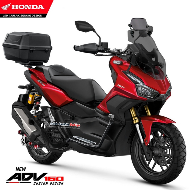 He lo hinh anh Render Honda ADV160 the he moi - 5