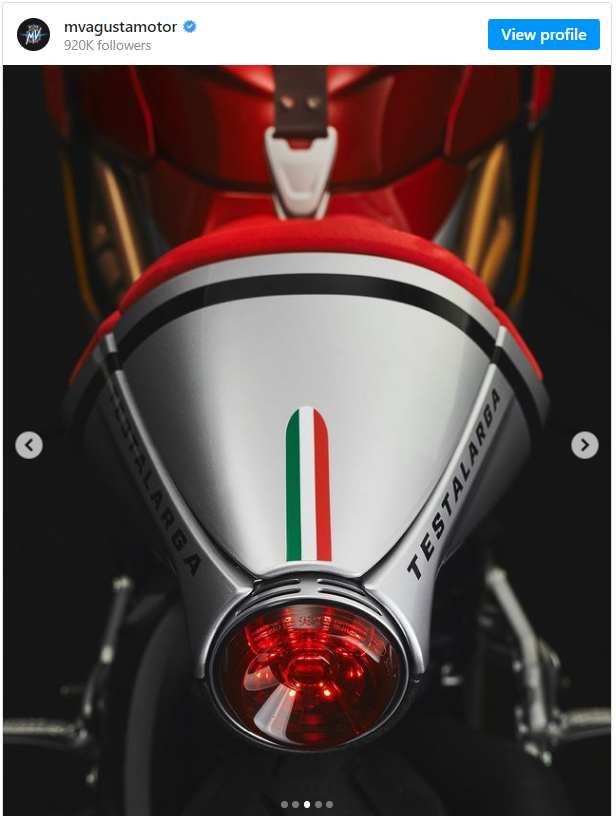 MV Agusta tiet lo phien ban Superveloce Testalarga co mot khong hai