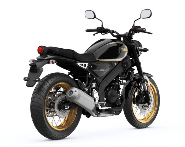 Yamaha XSR125 Legacy 2022 chinh thuc ra mat su dung vanh nan hoa - 5