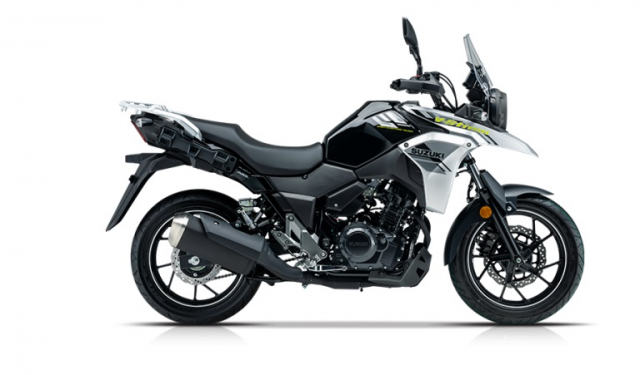 Suzuki v-strom 250 2023 được cập nhật màu sắc mới