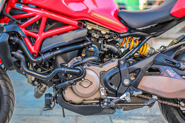 Can ban Ducati Monster 821 2015 do tuoi cuon hut - 10