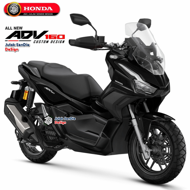 Honda ADV160 lo anh Render moi nhat truoc khi ra mat vao ngay 17 - 5