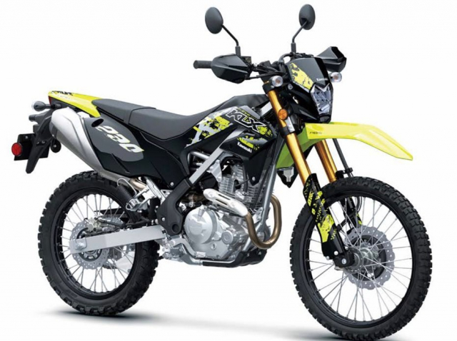 Kawasaki KLX230 2023 moi trinh lang voi 3 bien the khac nhau - 5