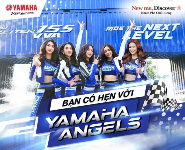 Yamaha Angels bung chay cung CLB Exciter Di De Tro Ve ngay 266