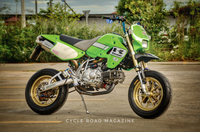 Xe tay côn Kawasaki KSR 110cc 2016  Trắng xanh  Lazadavn