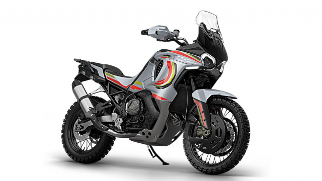 Lo anh MV Agusta Lucky Explorer 95 dang thu nghiem truoc khi ra mat - 7