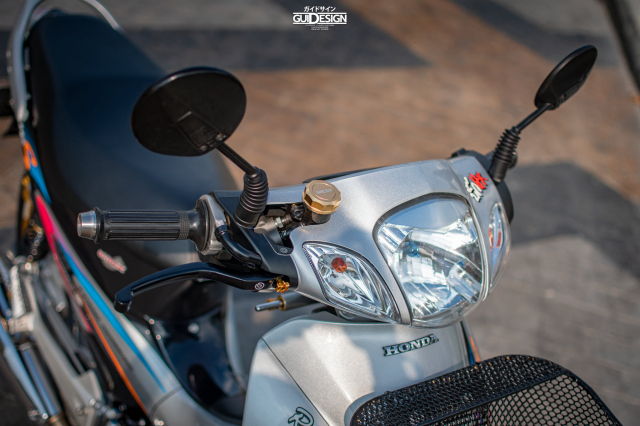 Wave 125 voi phong cach phoi mau dep ngat ngay - 5
